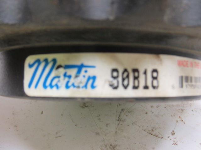Martin 80B18 #80 Single Row Sprocket 1" Bore to Size 18 Tooth