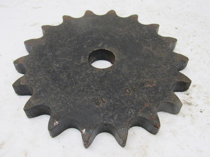 Martin 80-18 #80 Single Row Sprocket 1" Bore to Size 18 Tooth