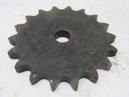 Martin 80-18 #80 Single Row Sprocket 1" Bore to Size 18 Tooth