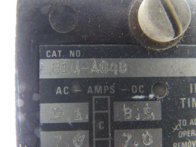 A-B Allen Bradley 810-A04B Inverse Time Relay