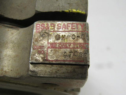 BS&B Safety Systems GW-0-0032-010 Rupture Disc Assembly 2"