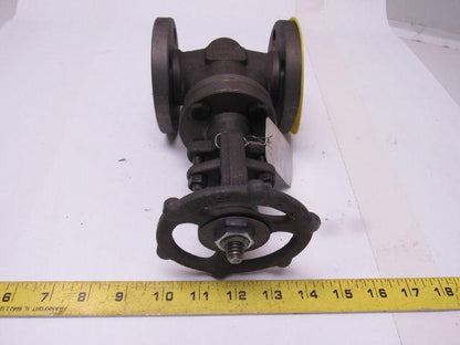Bonney L1-11-LE Forged Steel Gate Valve 1" Flanged 150# Raised Face A105N