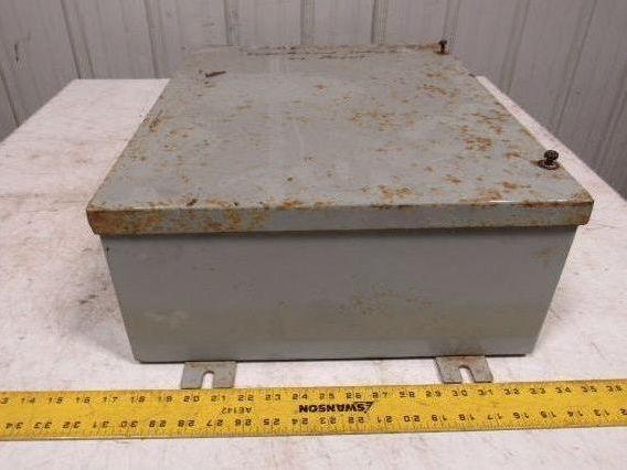 Hoffman Hinged Door Wall Mounted Electrical Enclosure 20"X16"X7"