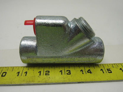 OZ Gedney EYD-75 3/4" Threaded Conduit Explosion Proof Drain Seal Fitting