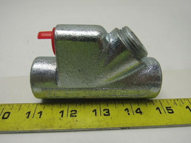 OZ Gedney EYD-75 3/4" Threaded Conduit Explosion Proof Drain Seal Fitting