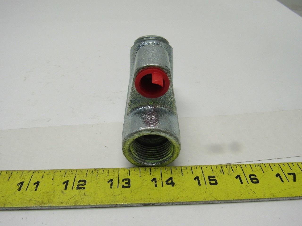 OZ Gedney EYD-75 3/4" Threaded Conduit Explosion Proof Drain Seal Fitting