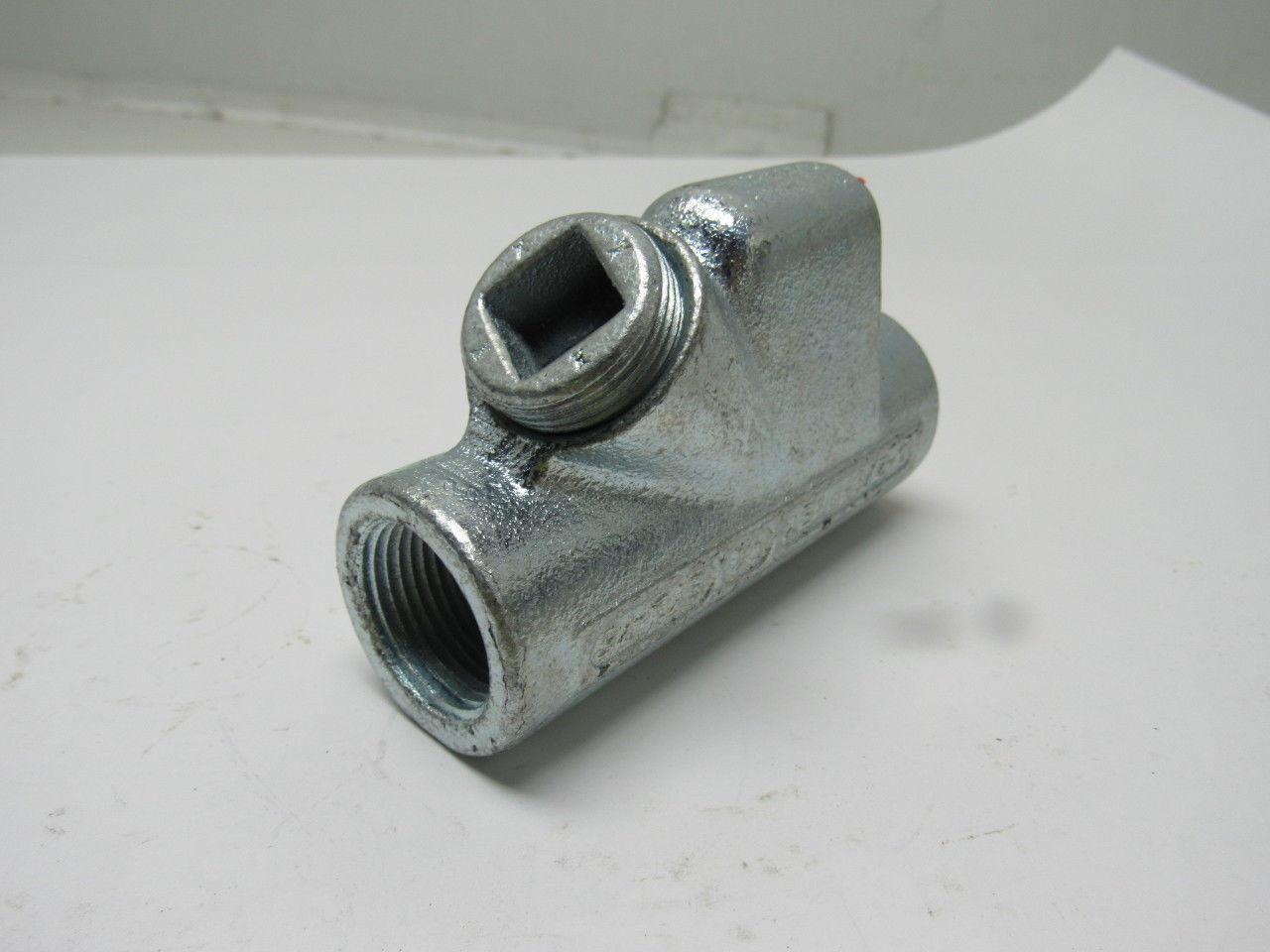 OZ Gedney EYD-75 3/4" Threaded Conduit Explosion Proof Drain Seal Fitting