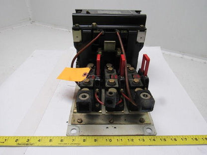 Square D 524496-D EF Size 5 Starter Class 8536 Type SG01 Ser. A 600v max