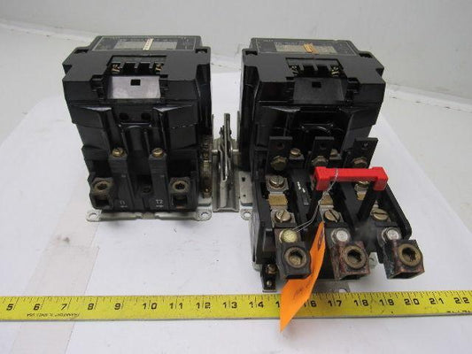 Square D Size 4 Reversing Starter Type SF01 Ser. A 600V Max Class 8536/8502