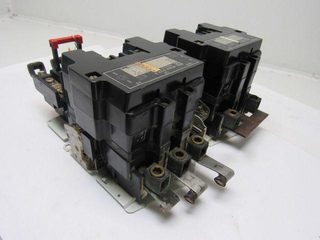 Square D Size 4 Reversing Starter Type SF01 Ser. A 600V Max Class 8536/8502