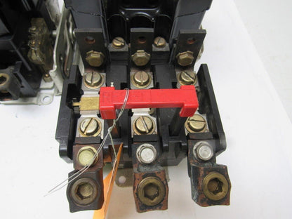 Square D Size 4 Reversing Starter Type SF01 Ser. A 600V Max Class 8536/8502