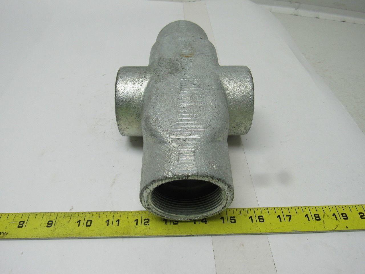 OZ Gedney X67 2" Iron Conduit Body Type X