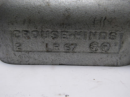 OZ Gedney LR67 2" Type LR Conduit Body W/O Cover