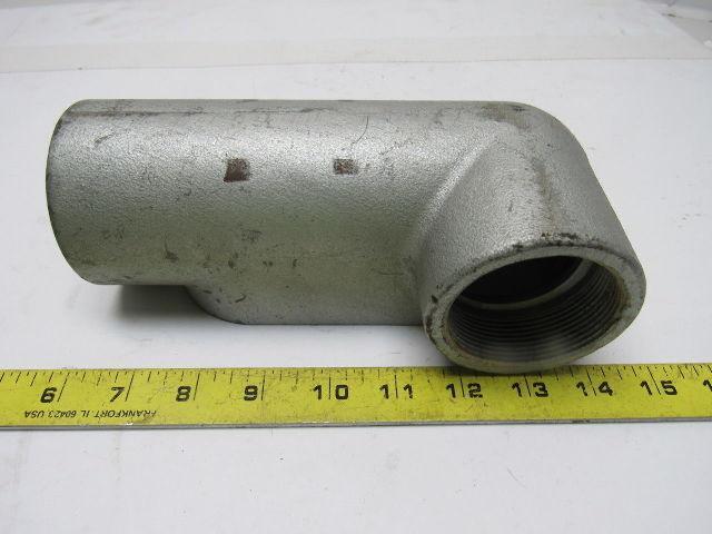 OZ Gedney LR67 2" Type LR Conduit Body W/O Cover
