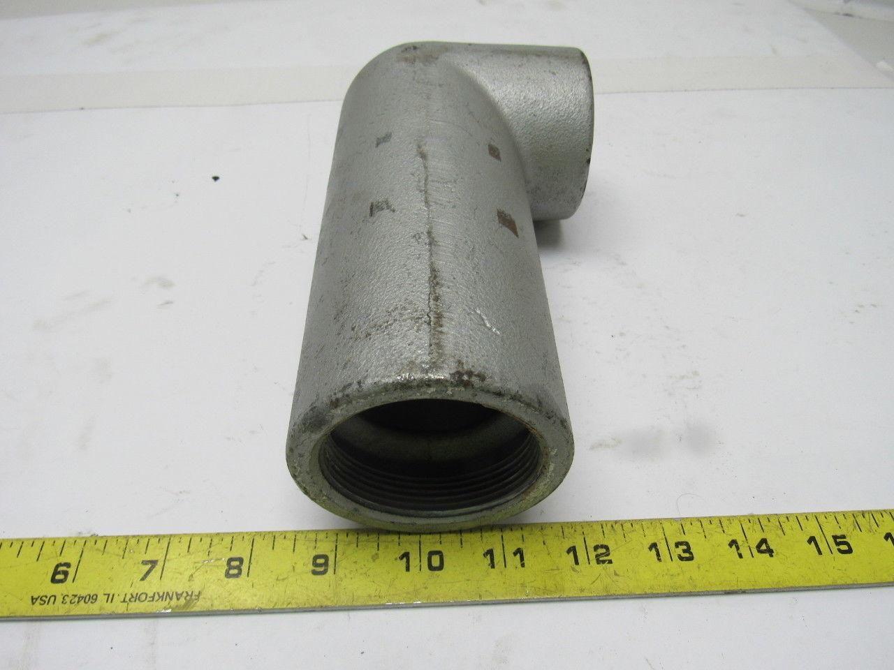 OZ Gedney LR67 2" Type LR Conduit Body W/O Cover