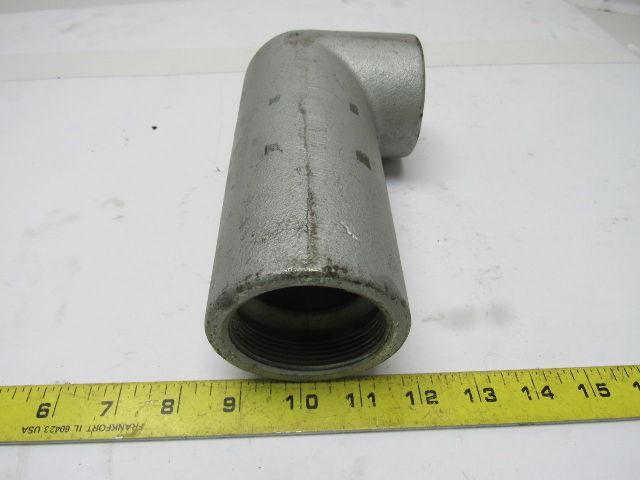 OZ Gedney LR67 2" Type LR Conduit Body W/O Cover