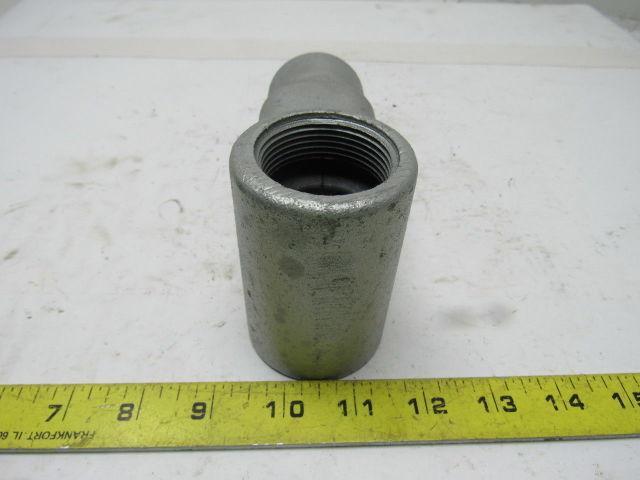 OZ Gedney LB47 1-1/4" Type LB Conduit Body W/O Cover Lot of 2