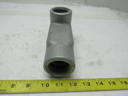 OZ Gedney LB47 1-1/4" Type LB Conduit Body W/O Cover Lot of 2