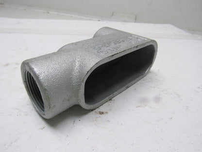 OZ Gedney LB47 1-1/4" Type LB Conduit Body W/O Cover Lot of 2