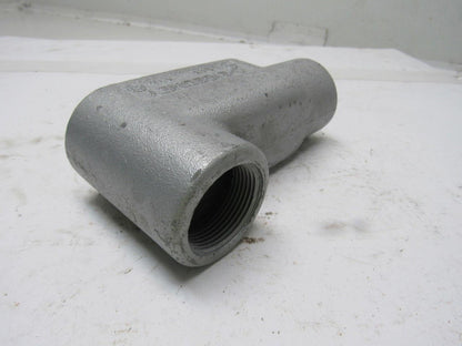 OZ Gedney LB47 1-1/4" Type LB Conduit Body W/O Cover Lot of 2