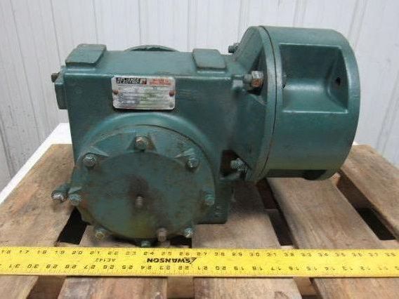 Reliance Electric 180WM28F Single Reduction Right Angle Gear Reducer 25:1 Ratio