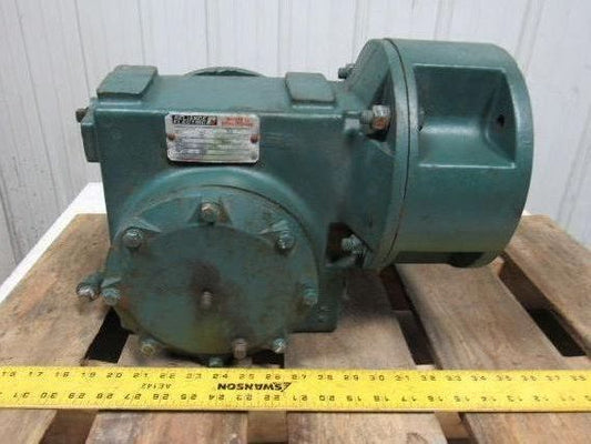 Reliance Electric 180WM28F Single Reduction Right Angle Gear Reducer 25:1 Ratio
