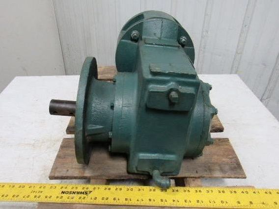Reliance Electric 180WM28F Single Reduction Right Angle Gear Reducer 25:1 Ratio