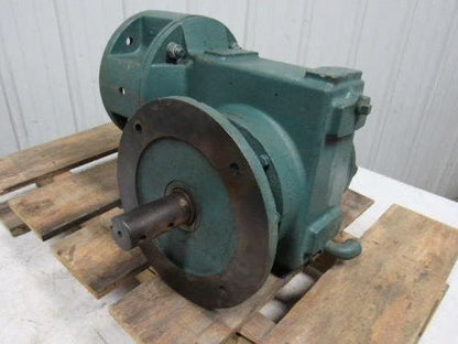 Reliance Electric 180WM28F Single Reduction Right Angle Gear Reducer 25:1 Ratio