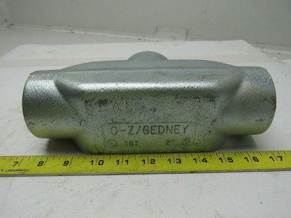 OZ Gedney T67 2" Type T Conduit Body W/O Cover