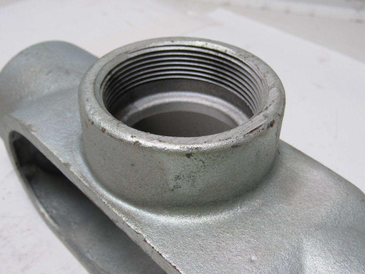 OZ Gedney T67 2" Type T Conduit Body W/O Cover