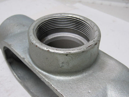 OZ Gedney T67 2" Type T Conduit Body W/O Cover