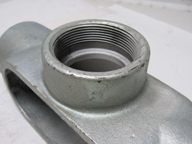 OZ Gedney T67 2" Type T Conduit Body W/O Cover