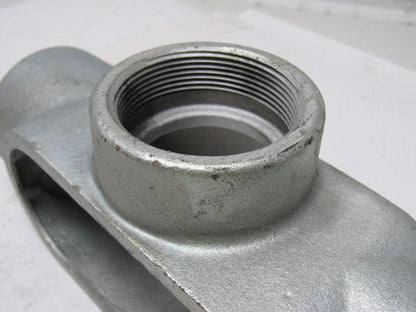 OZ Gedney T67 2" Type T Conduit Body W/O Cover