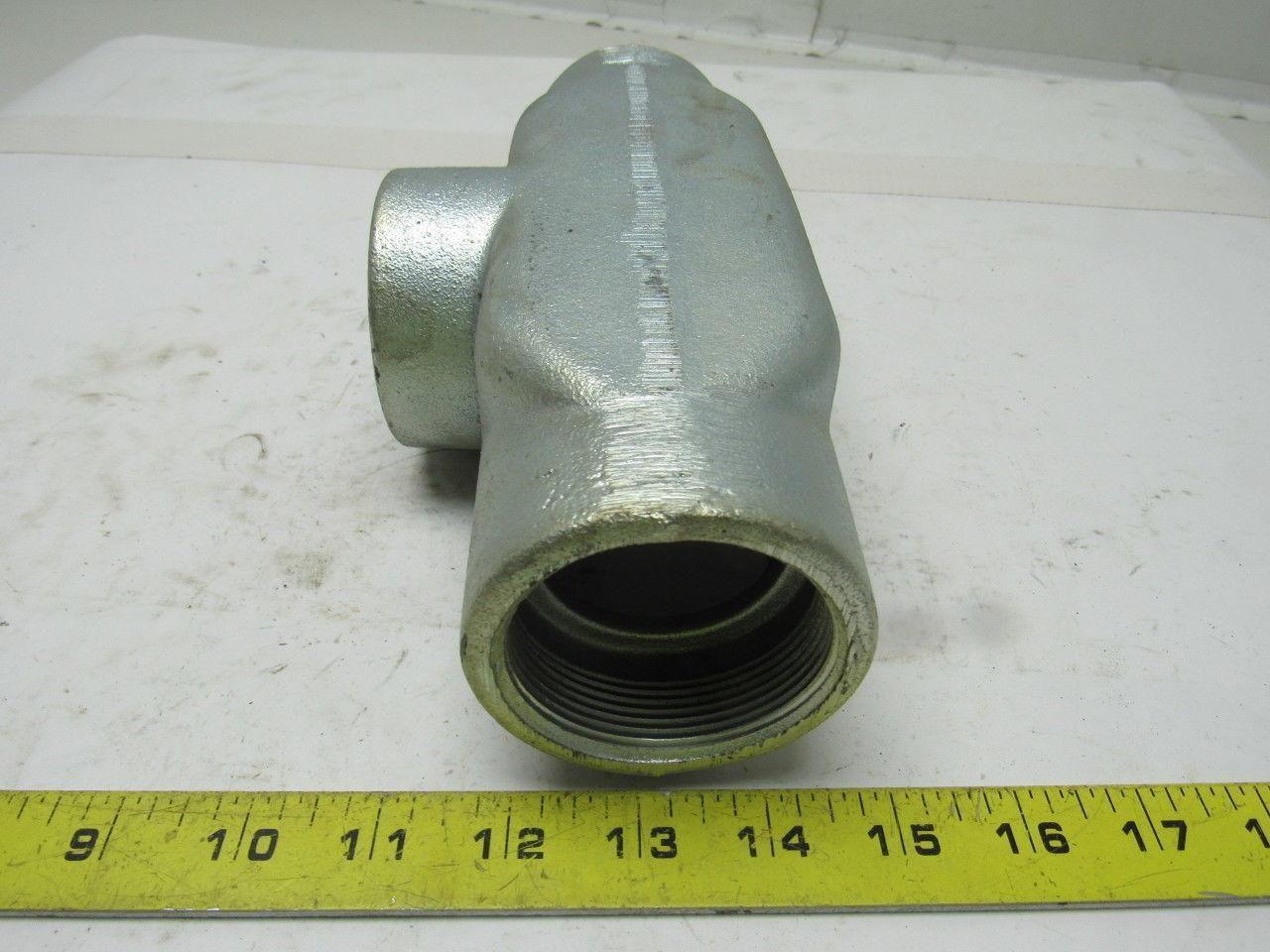 OZ Gedney T67 2" Type T Conduit Body W/O Cover