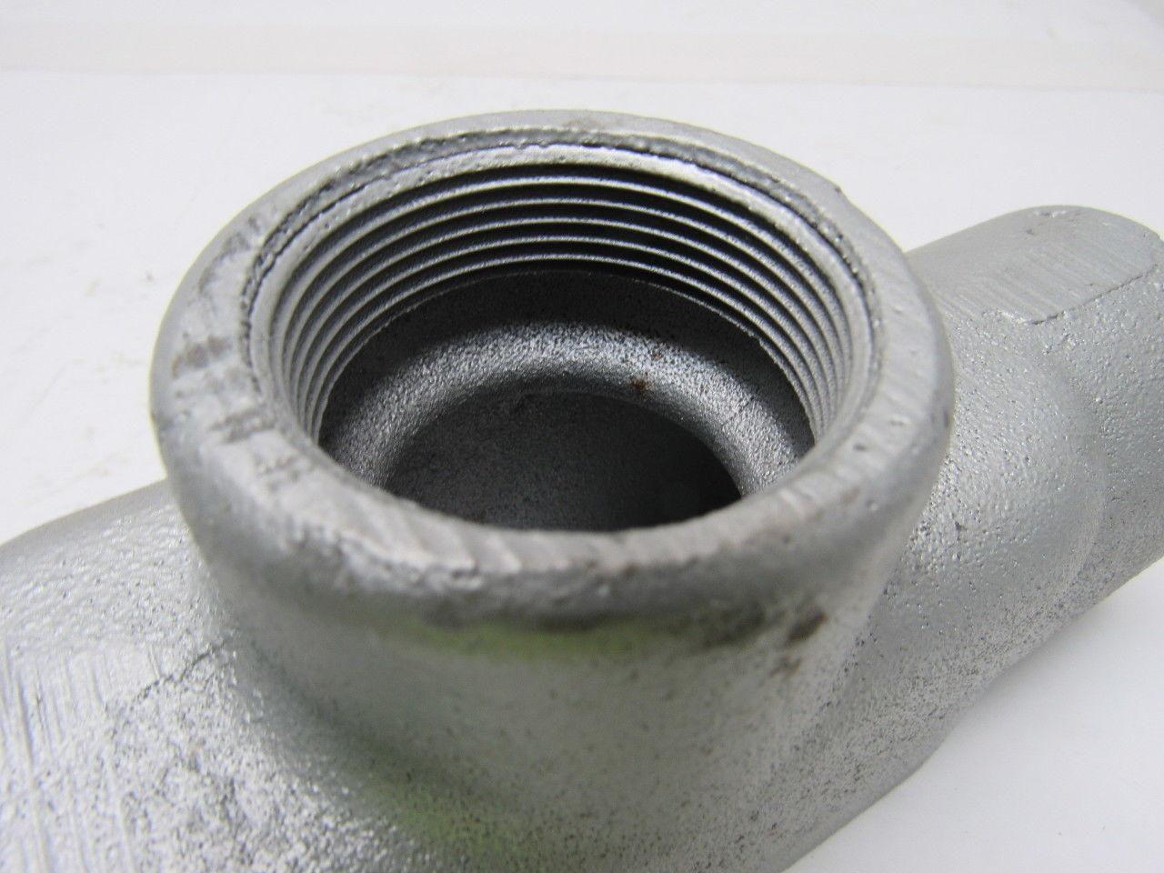 OZ Gedney TB57 1-1/2" Type TB Conduit Body W/O Cover