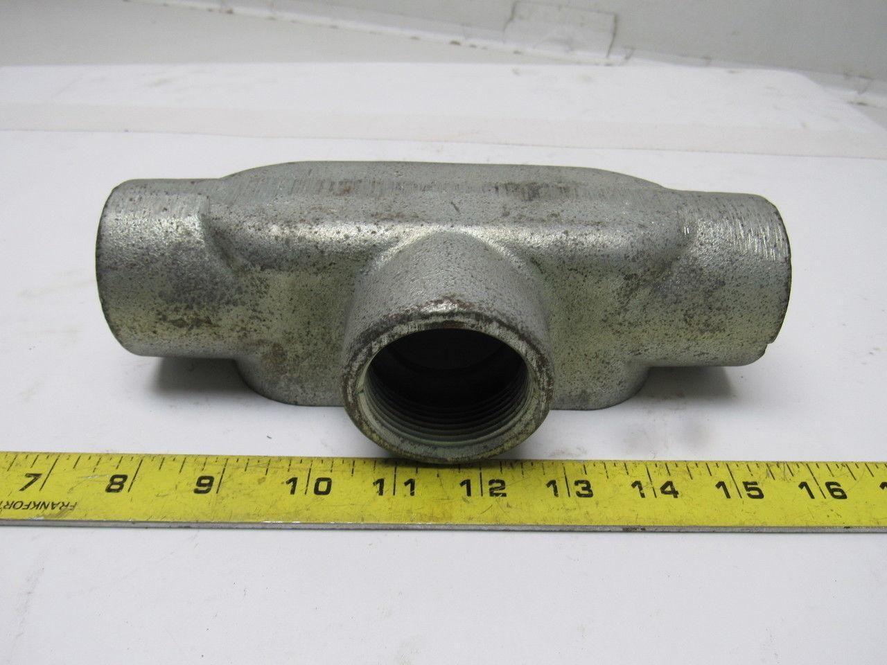 OZ Gedney T57 1-1/2" Type T Conduit Body W/O Cover