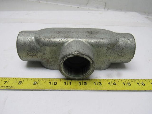 OZ Gedney T57 1-1/2" Type T Conduit Body W/O Cover