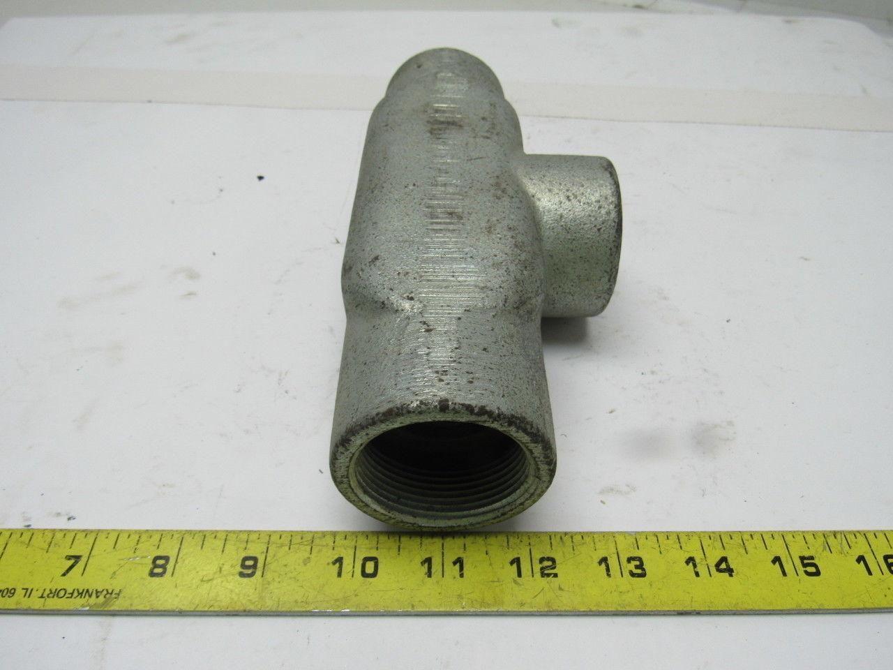 OZ Gedney T57 1-1/2" Type T Conduit Body W/O Cover
