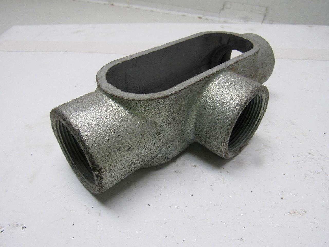 OZ Gedney T57 1-1/2" Type T Conduit Body W/O Cover
