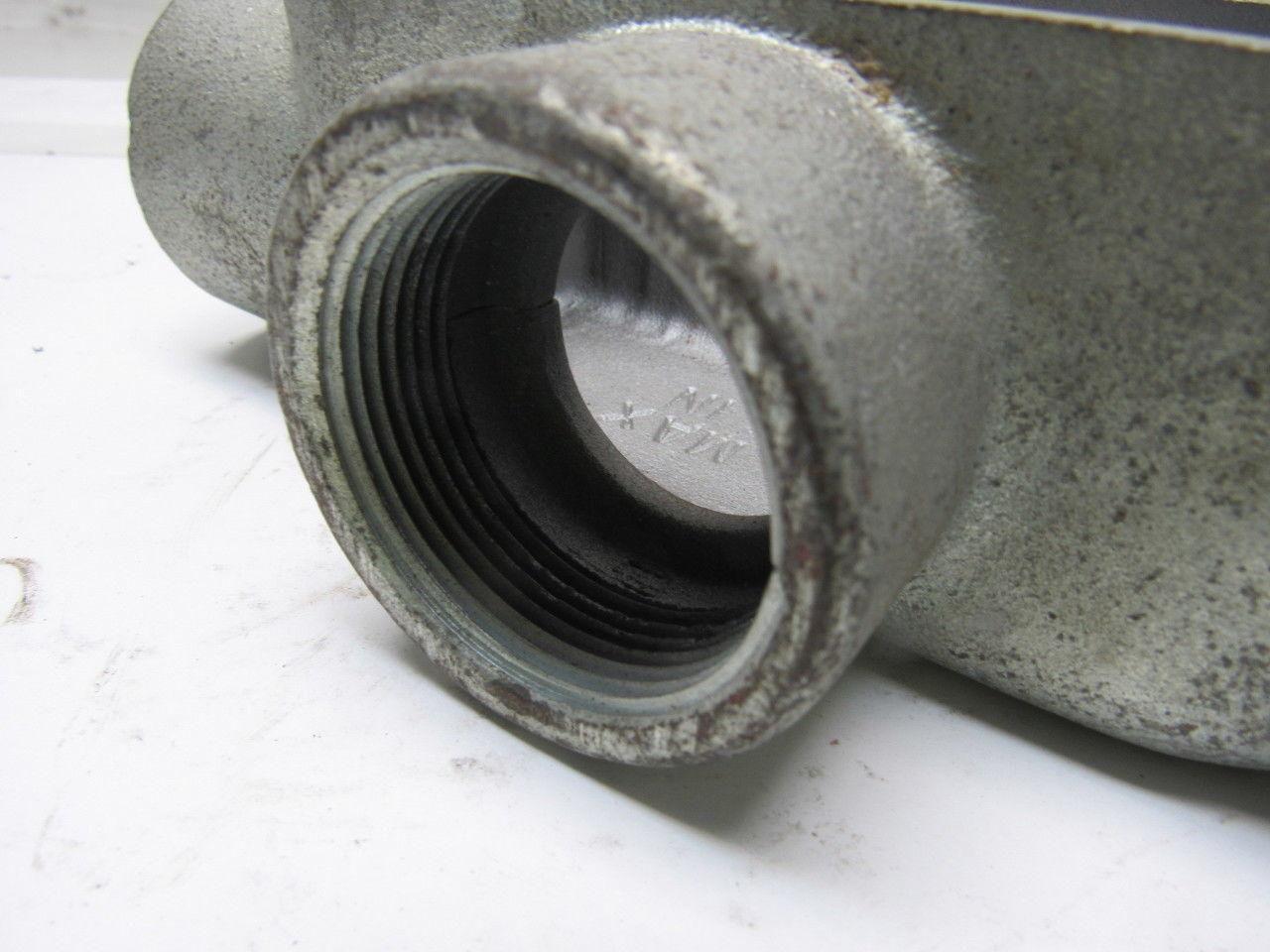 OZ Gedney T57 1-1/2" Type T Conduit Body W/O Cover