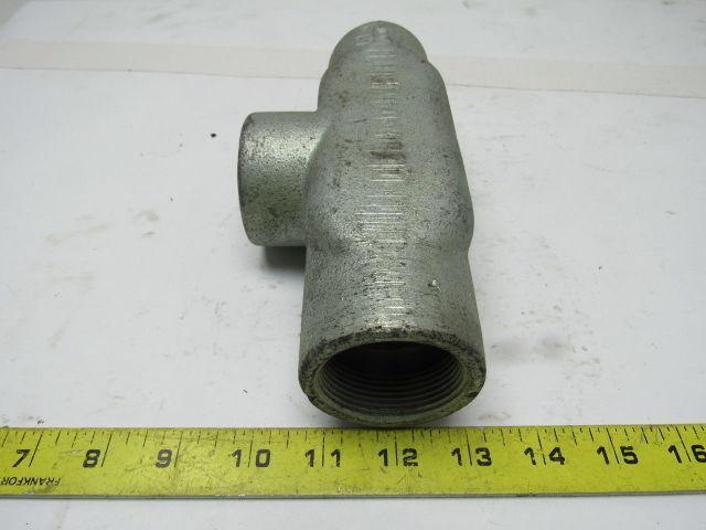 OZ Gedney T57 1-1/2" Type T Conduit Body W/O Cover
