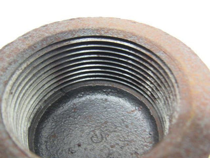Ward Black Pipe Fitting Cap 1-1/2'' Malleable Iron