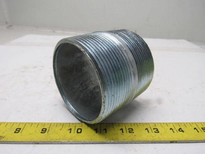 Crouse Hinds Co 3" x 3" Rigid Steel Galvanized Short Conduit Nipple Lot of 5