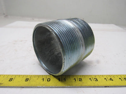 Crouse Hinds Co 3" x 3" Rigid Steel Galvanized Short Conduit Nipple Lot of 5