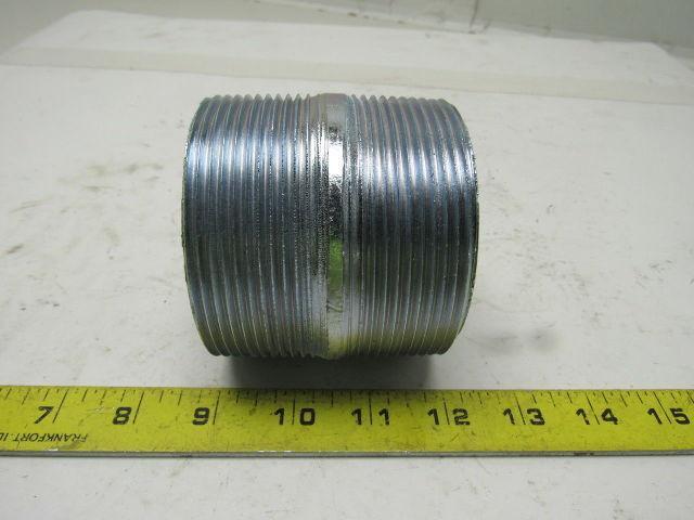 Crouse Hinds Co 3" x 3" Rigid Steel Galvanized Short Conduit Nipple Lot of 5