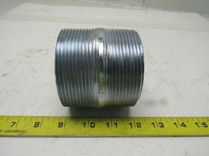 Crouse Hinds Co 3" x 3" Rigid Steel Galvanized Short Conduit Nipple Lot of 5