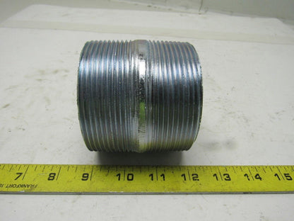 Crouse Hinds Co 3" x 3" Rigid Steel Galvanized Short Conduit Nipple Lot of 5