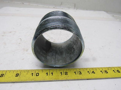 Crouse Hinds Co 3" x 3" Rigid Steel Galvanized Short Conduit Nipple Lot of 5