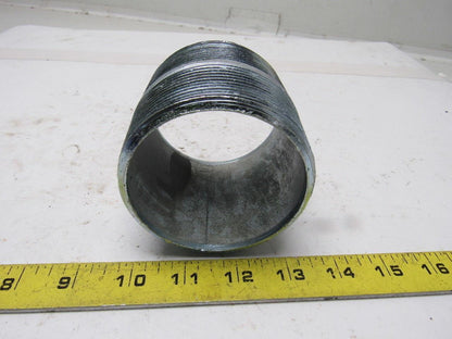 Crouse Hinds Co 3" x 3" Rigid Steel Galvanized Short Conduit Nipple Lot of 5