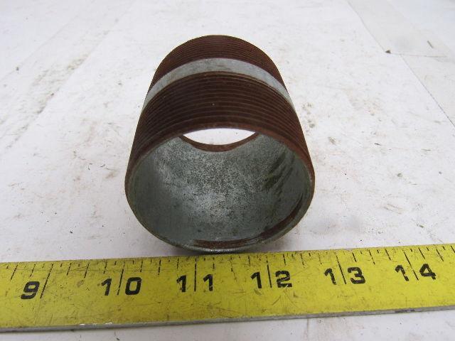 2" x 2-1/2" Rigid Steel Galvanized Conduit Nipple Lot of 6